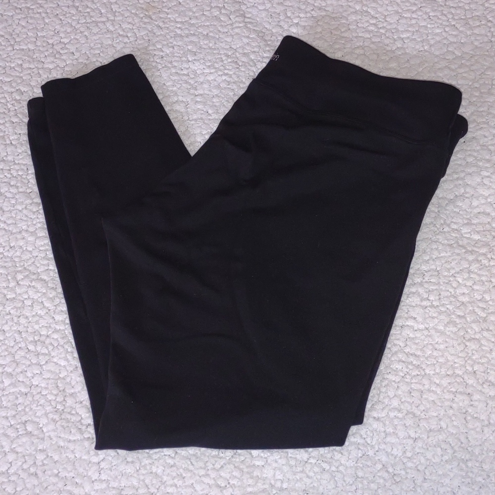 Calvin Klein Performance Quick Dry Black Leggings Size OX